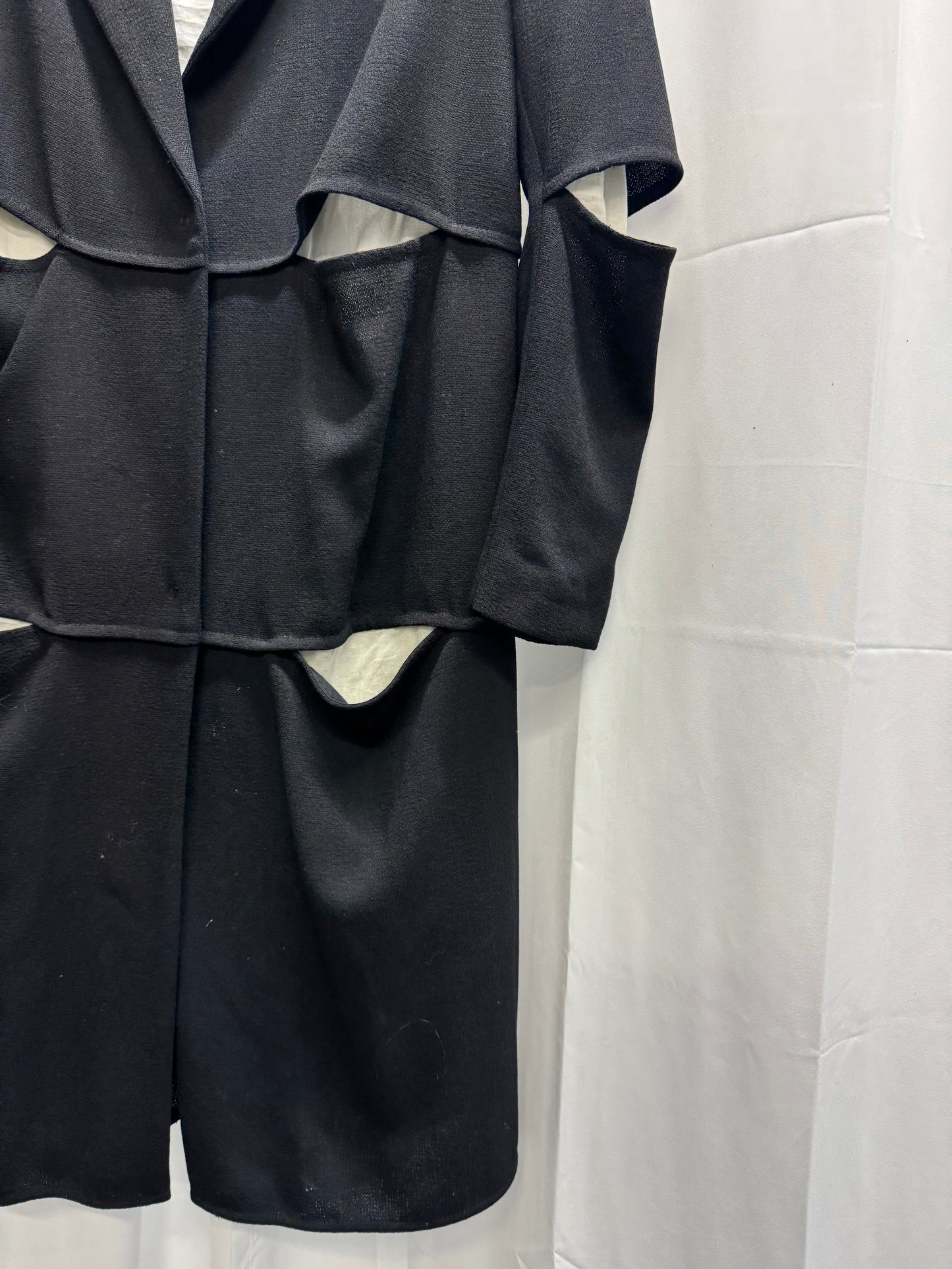 Annette Görtz Open Slit Layered Coat