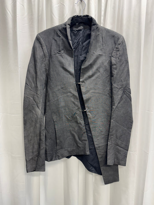 Obscur — SS11, Asymmetric Metal Clasped Tailored Jacket