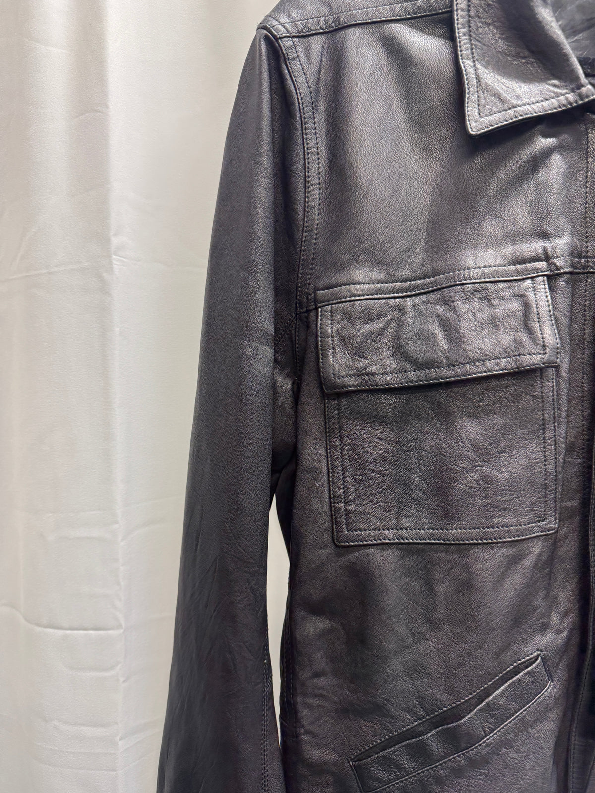 Rick Owens FW08 Stag Lambskin Sample Bruiser Jacket