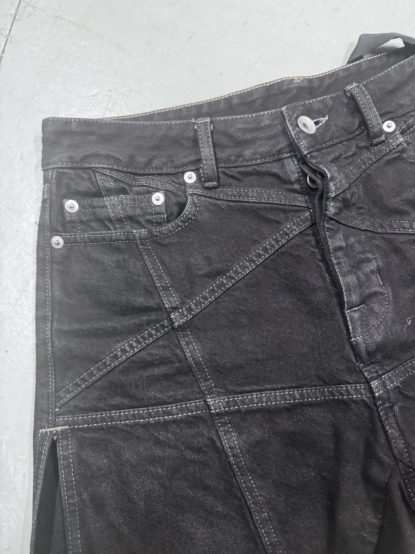 Rick Owens Pent Layering Shorts