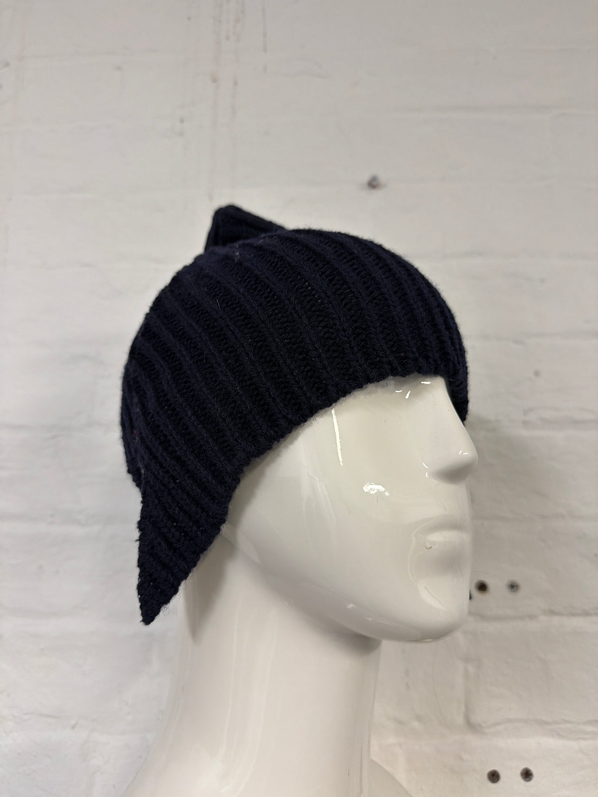Comme Des Garcons Twist Cut Knit Beanie