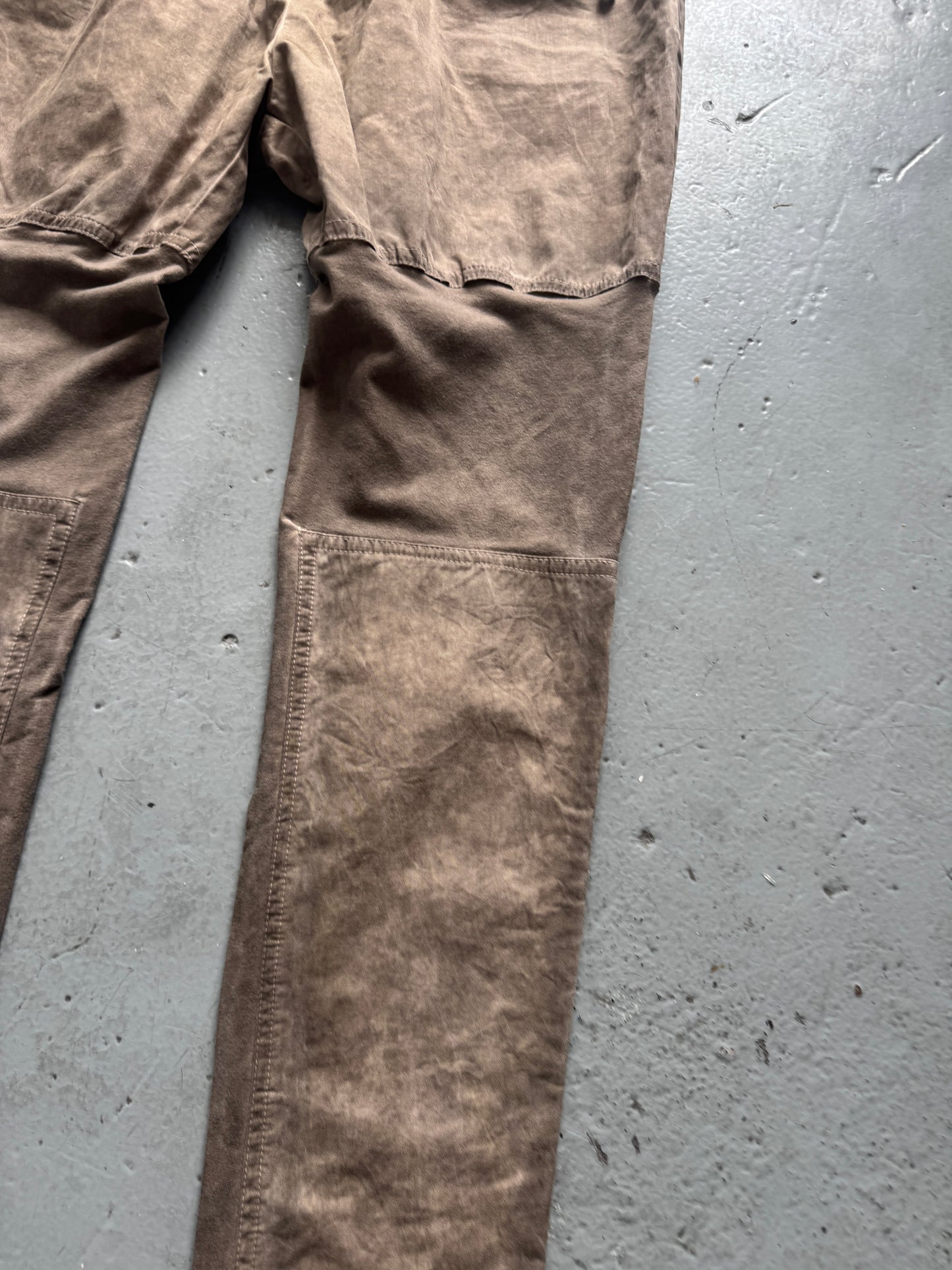 damir doma jersey knee detail trouser