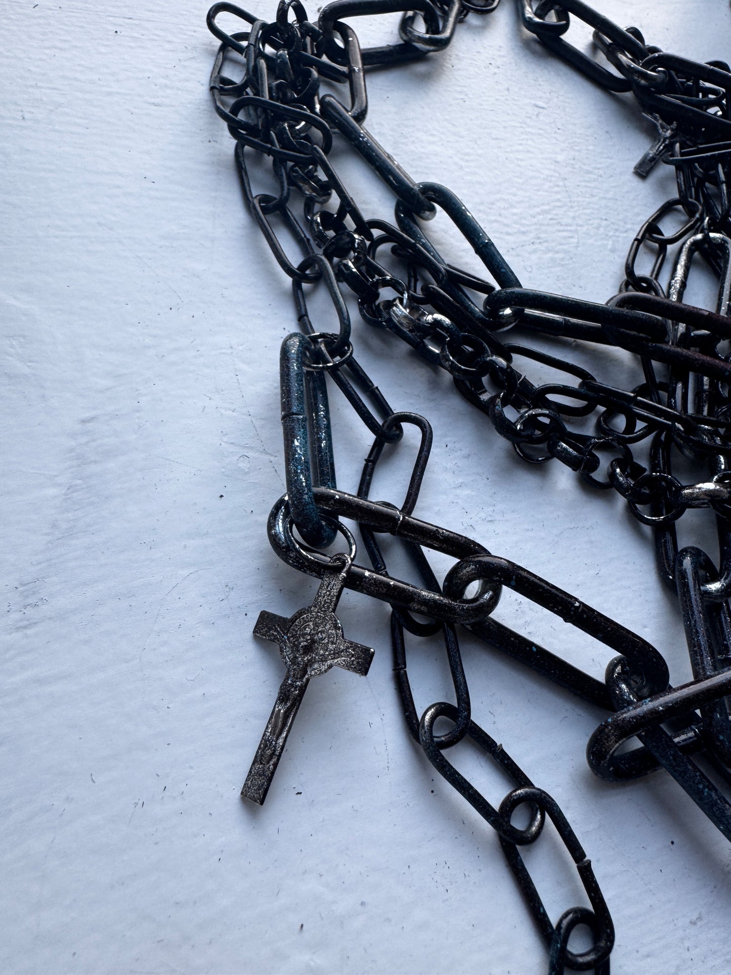 Jean Paul Gaultier 90s Stacked Rosary Necklace