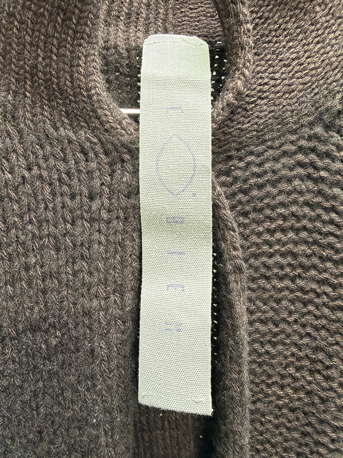 Carpe Diem 2006 Textured Wool Clasped Knit Jacket (L)