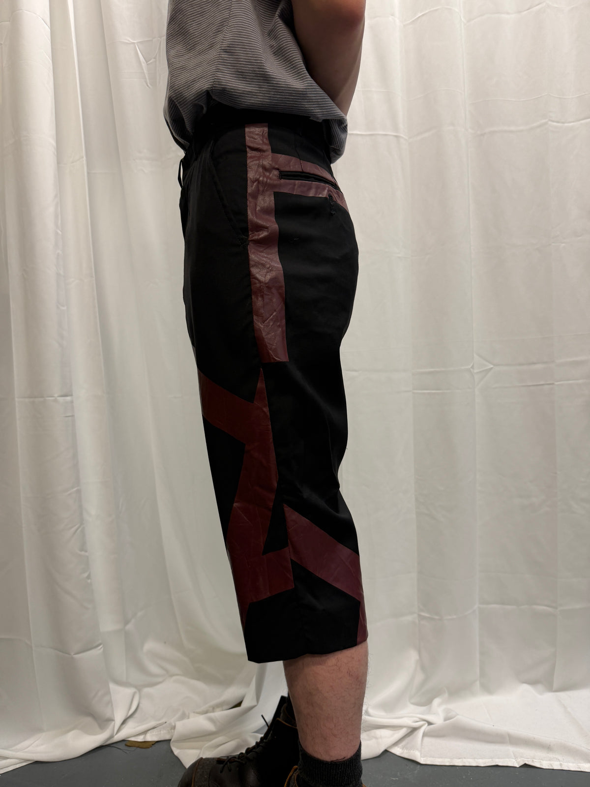 Masaki Matsushima Homme Tape Tailored Capri Trouser