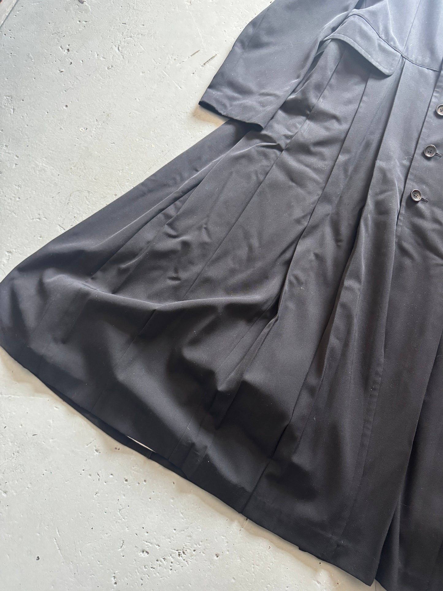 masaki matsushima homme 90s mega pleat cassock coat