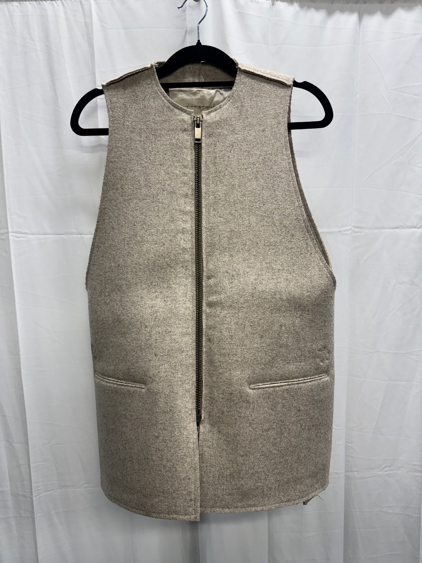 toogood antique dealer adjustable wool vest