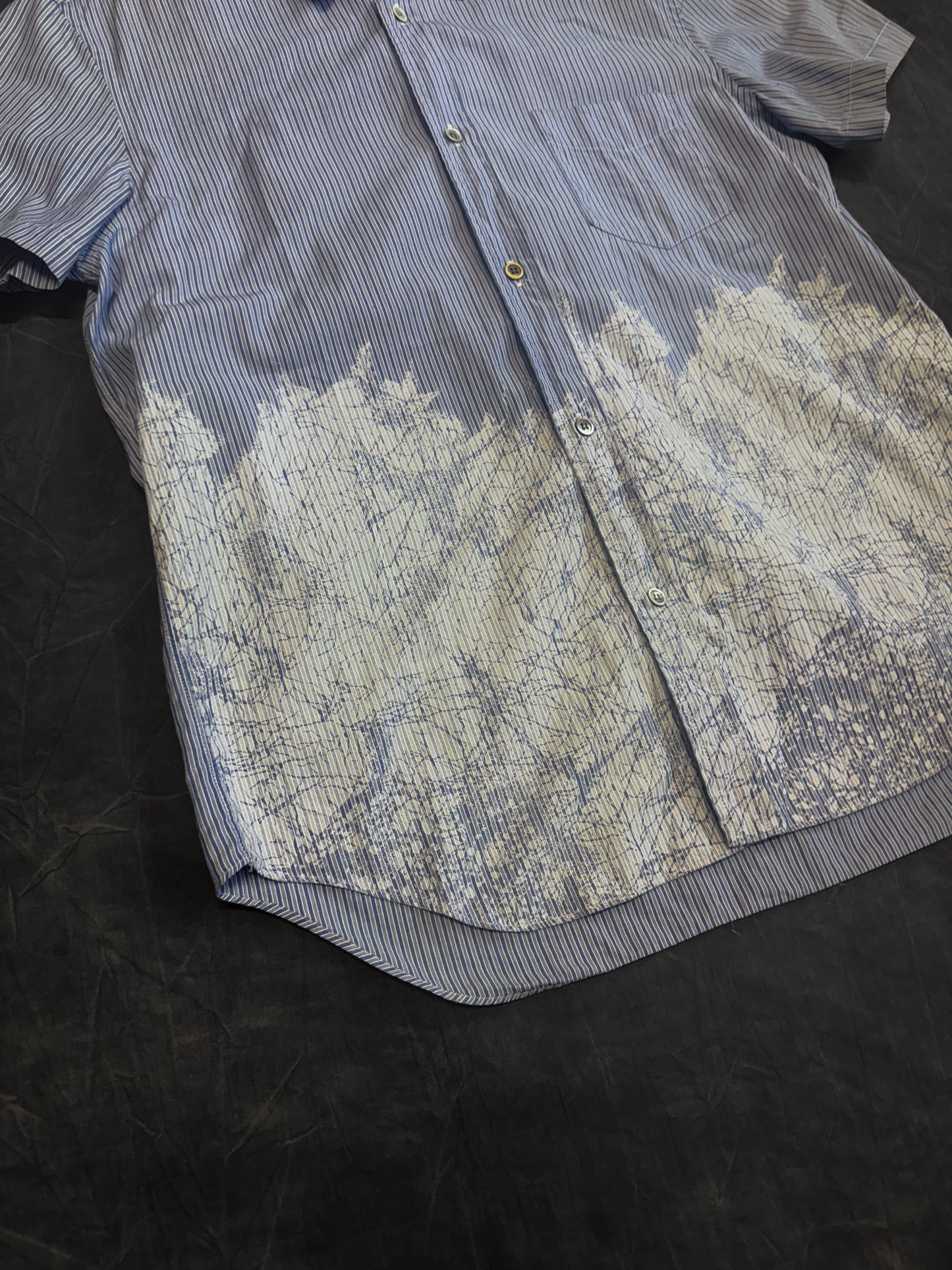 Masaki Matsushima Homme Fractal Bleach Shirt