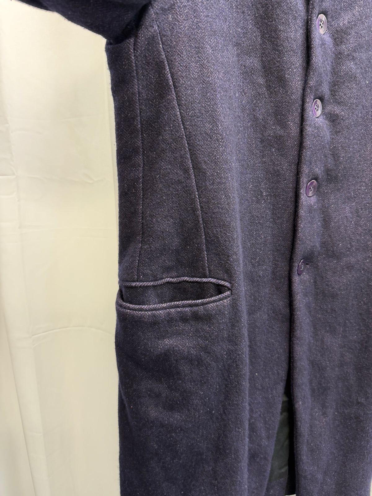 Casey Vidalenc / Casey Casey, c.2003–07 Wool Stand Collar Coat