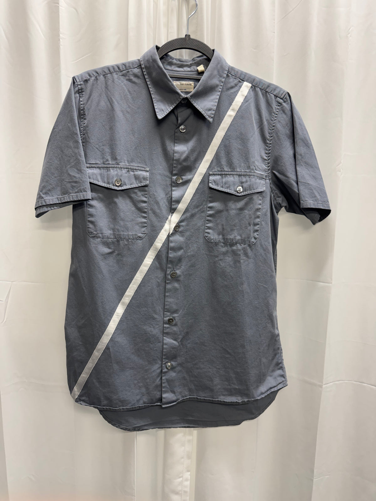 Helmut Lang SS98 Tape Cross Utility Shirt