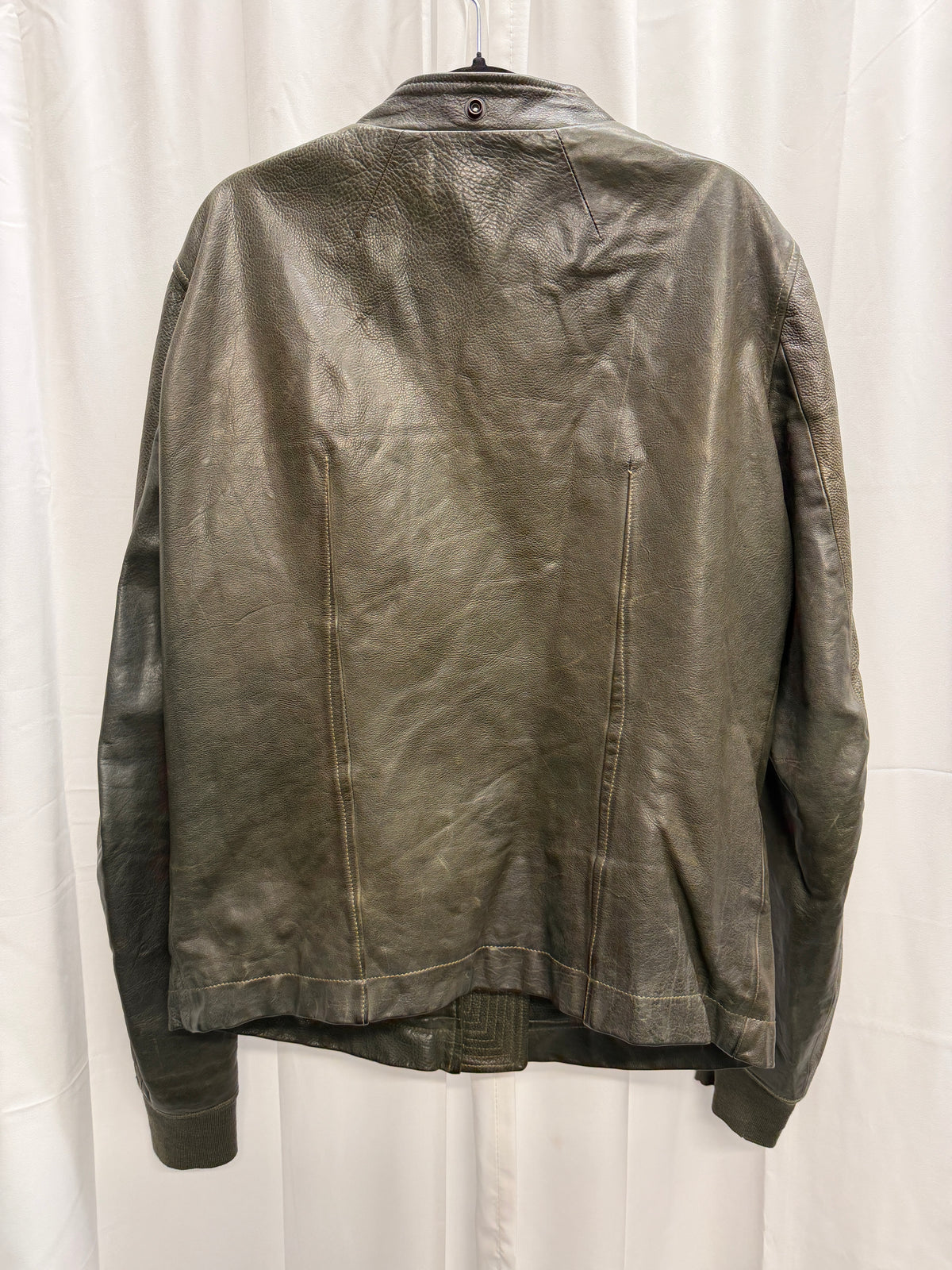 Rick Owens c.2008 Dust Calfskin Intarsia Jacket (L)