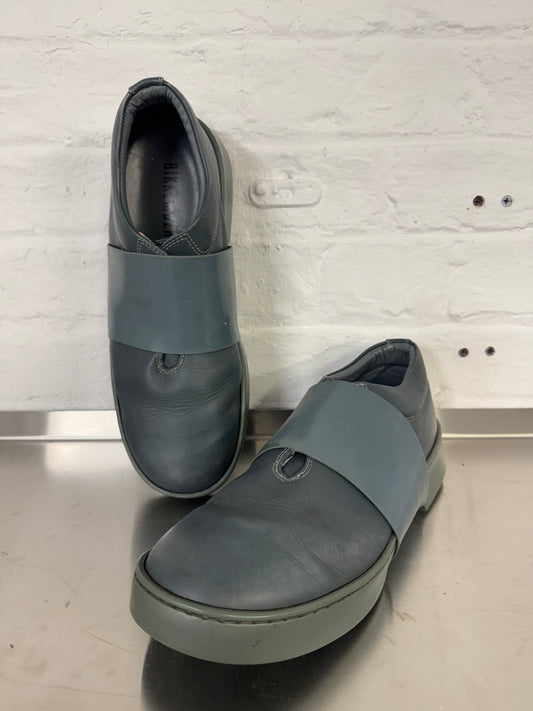 Dirk Bikkembergs Rubber Sling Low Leather Boots