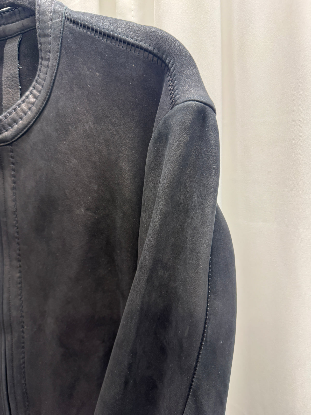 Isaac Sellam Anatomical Leather Zip Jacket
