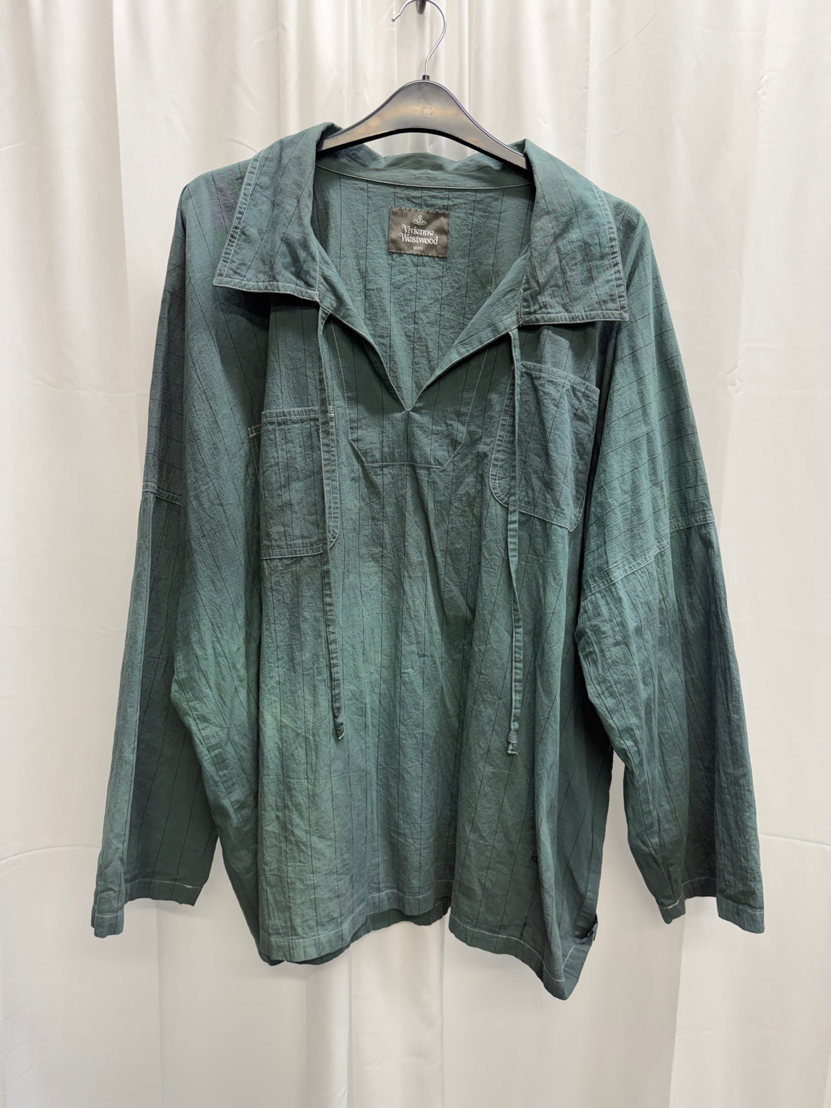 Vivienne Westwood MAN Overdye Pirate Collared Shirt