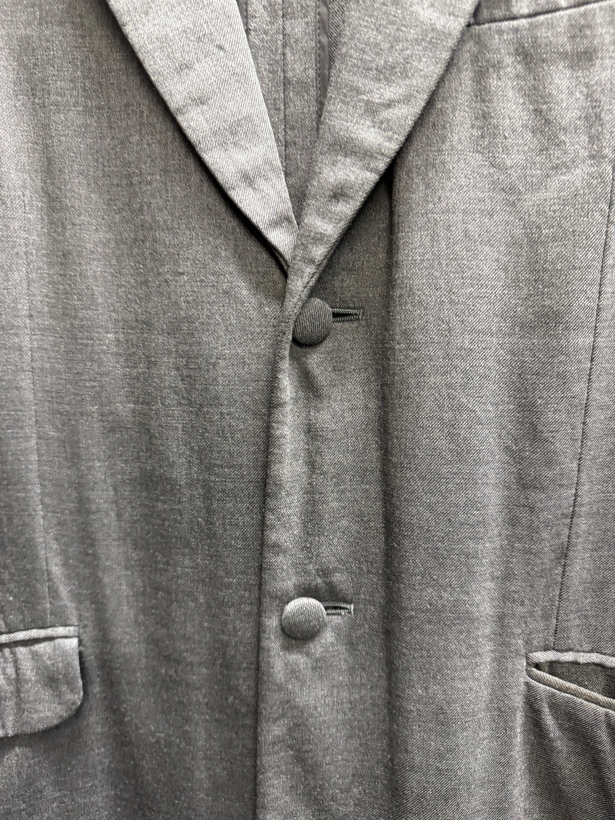 Comme des Garçons Homme Plus SS08 “Super Imposition” Long Asymmetric Tailored Coat