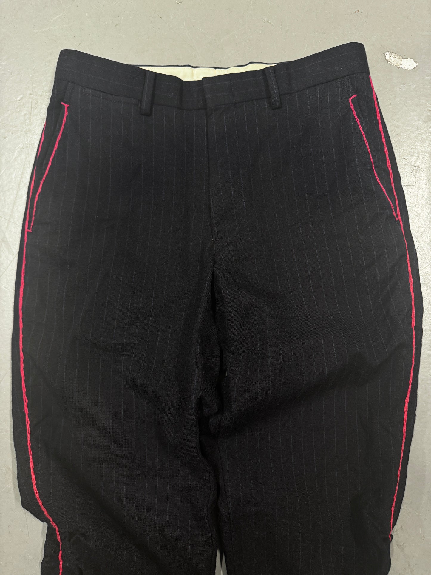 EZ Zegna Ruched Capri Pants