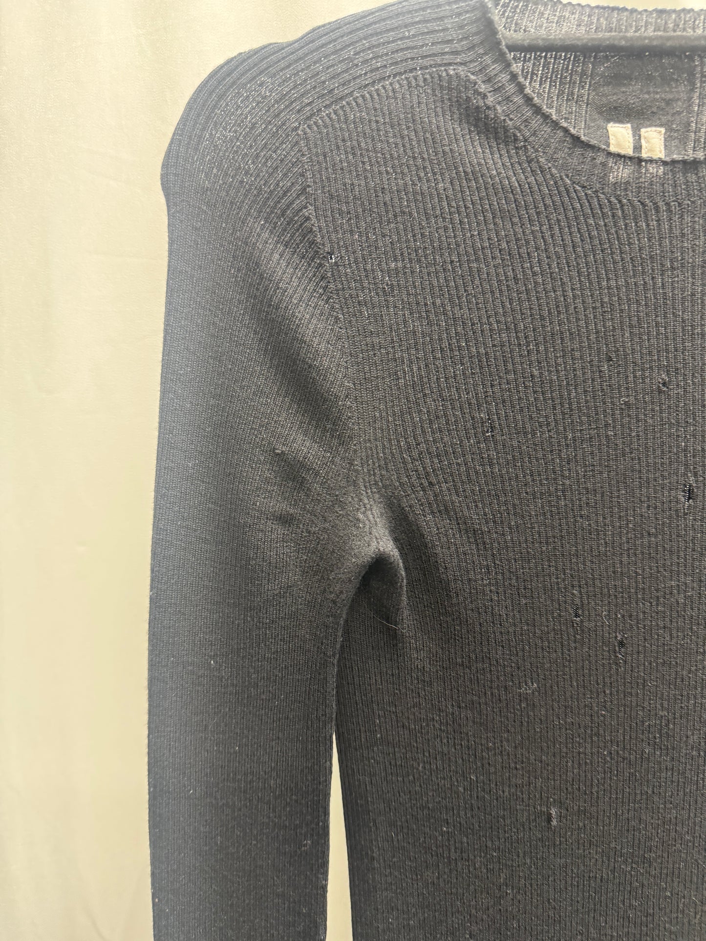 rick owens aw18 sisyphus rib knit longsleeve