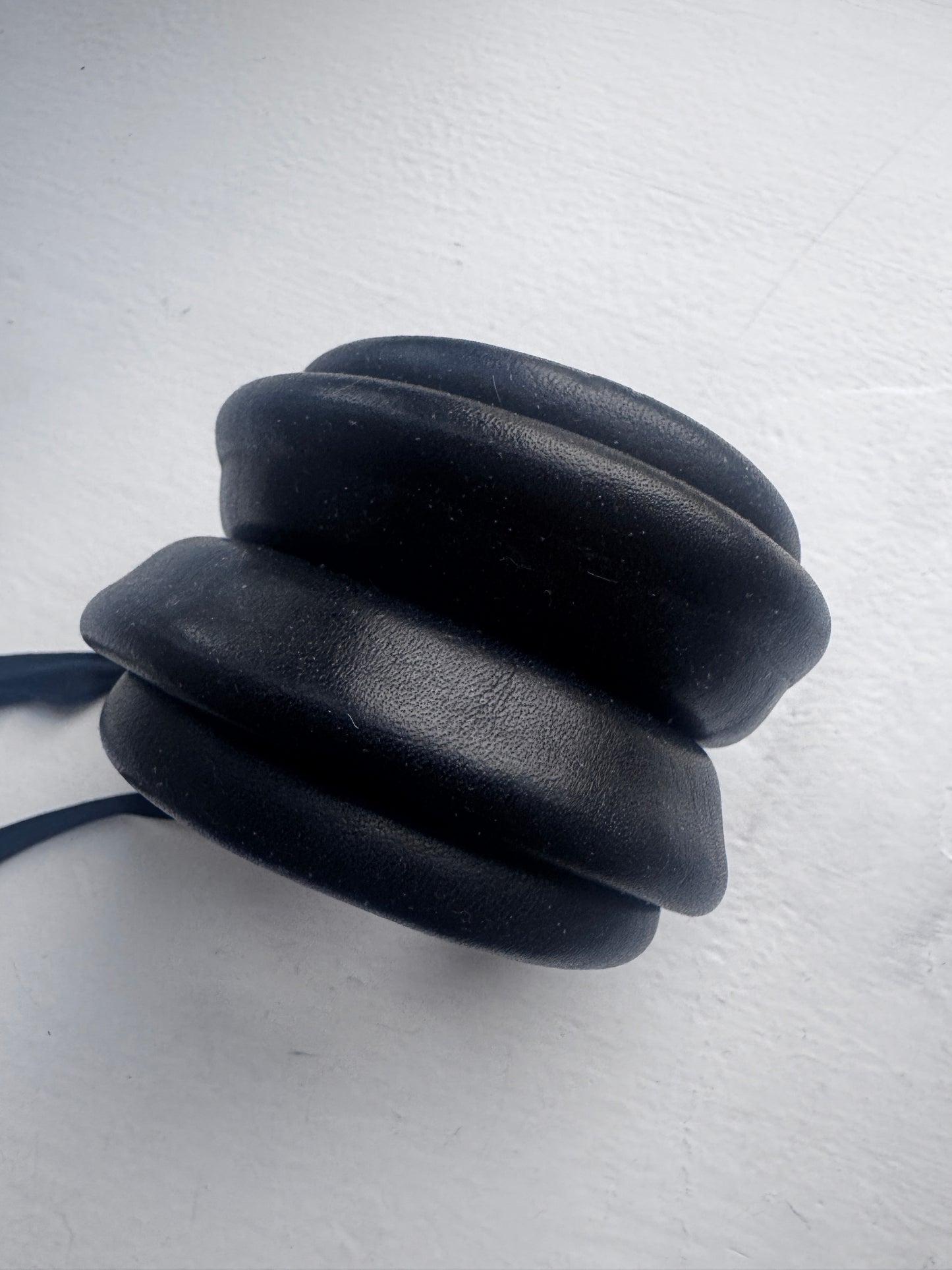 alfred leder sculpture leather cuff