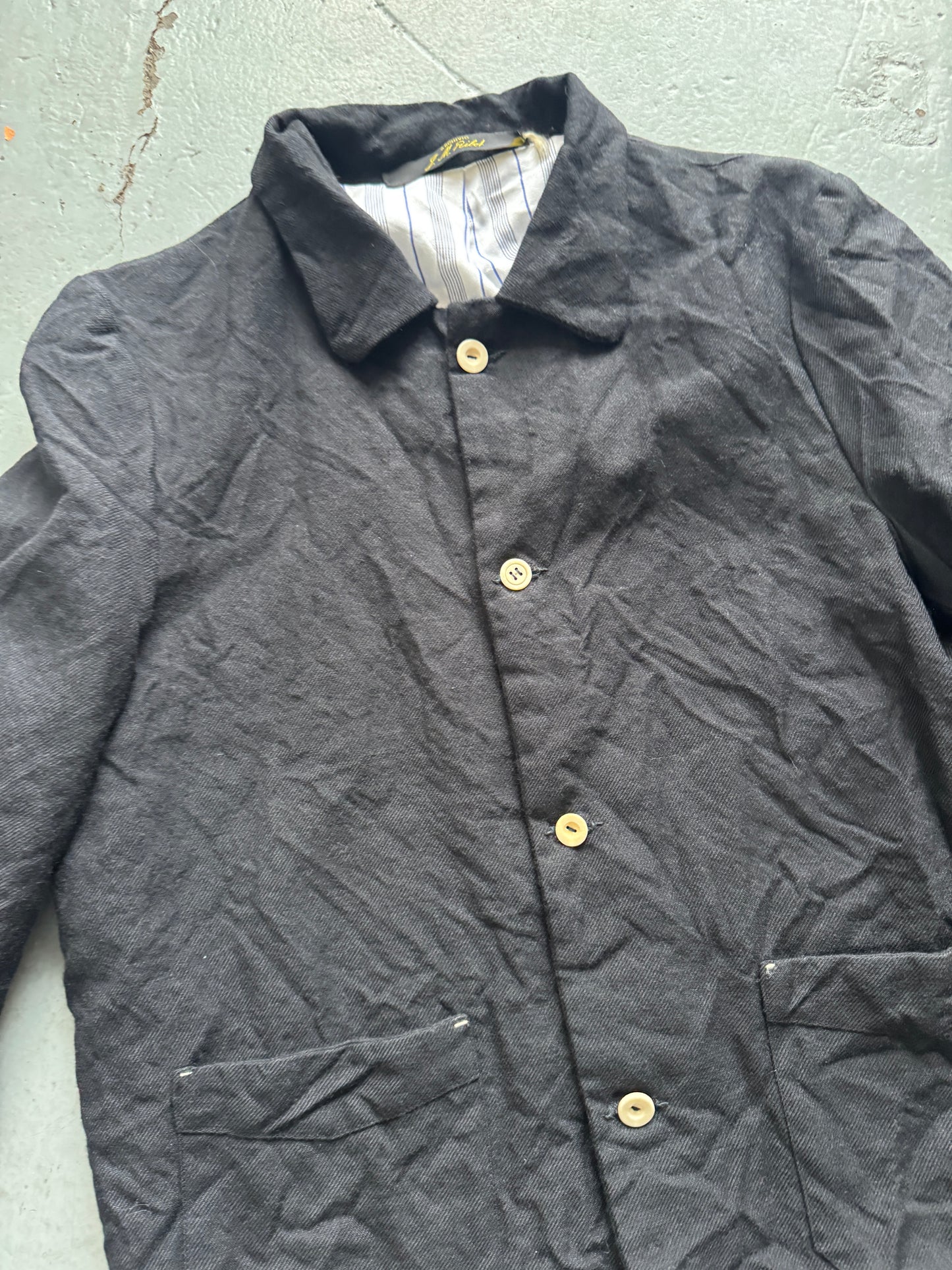 JM Archivio Ribot Crinkled Wool Jacket