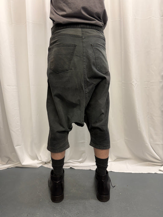 Marc Le Bihan Overdye Textile Drop Crotch Trouser