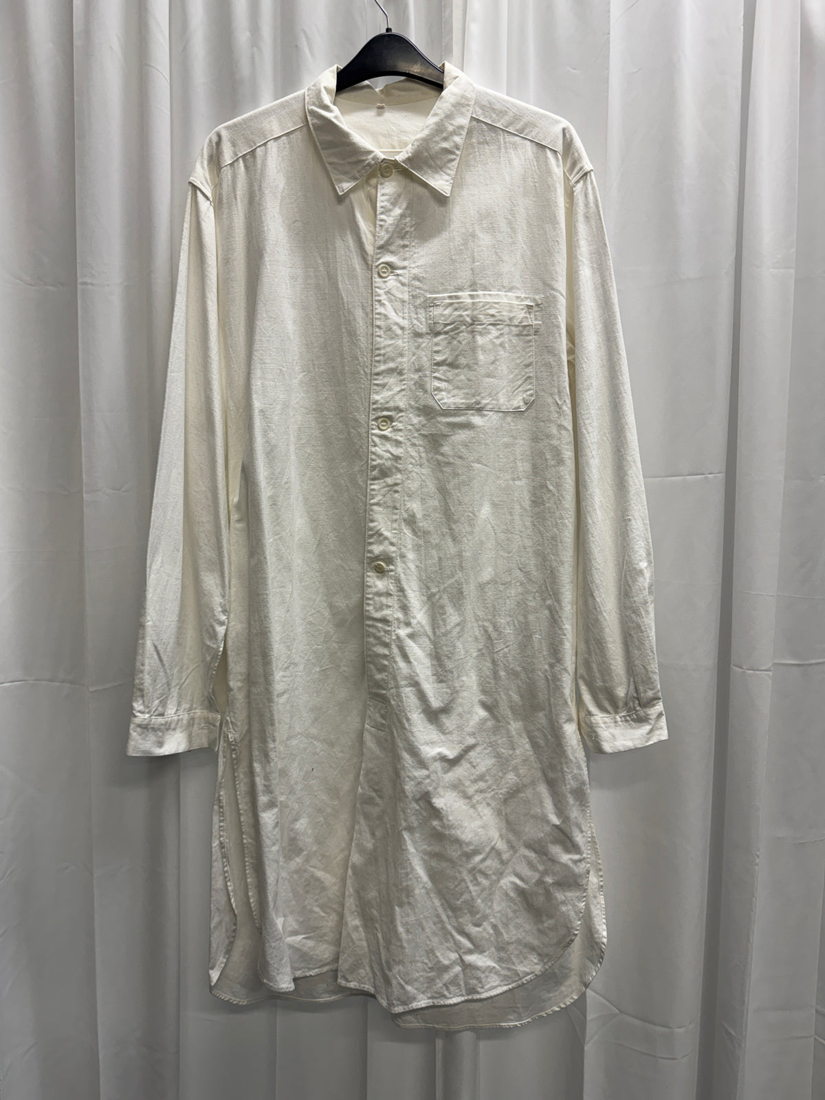 Vintage Swedish Military Longline Shirt