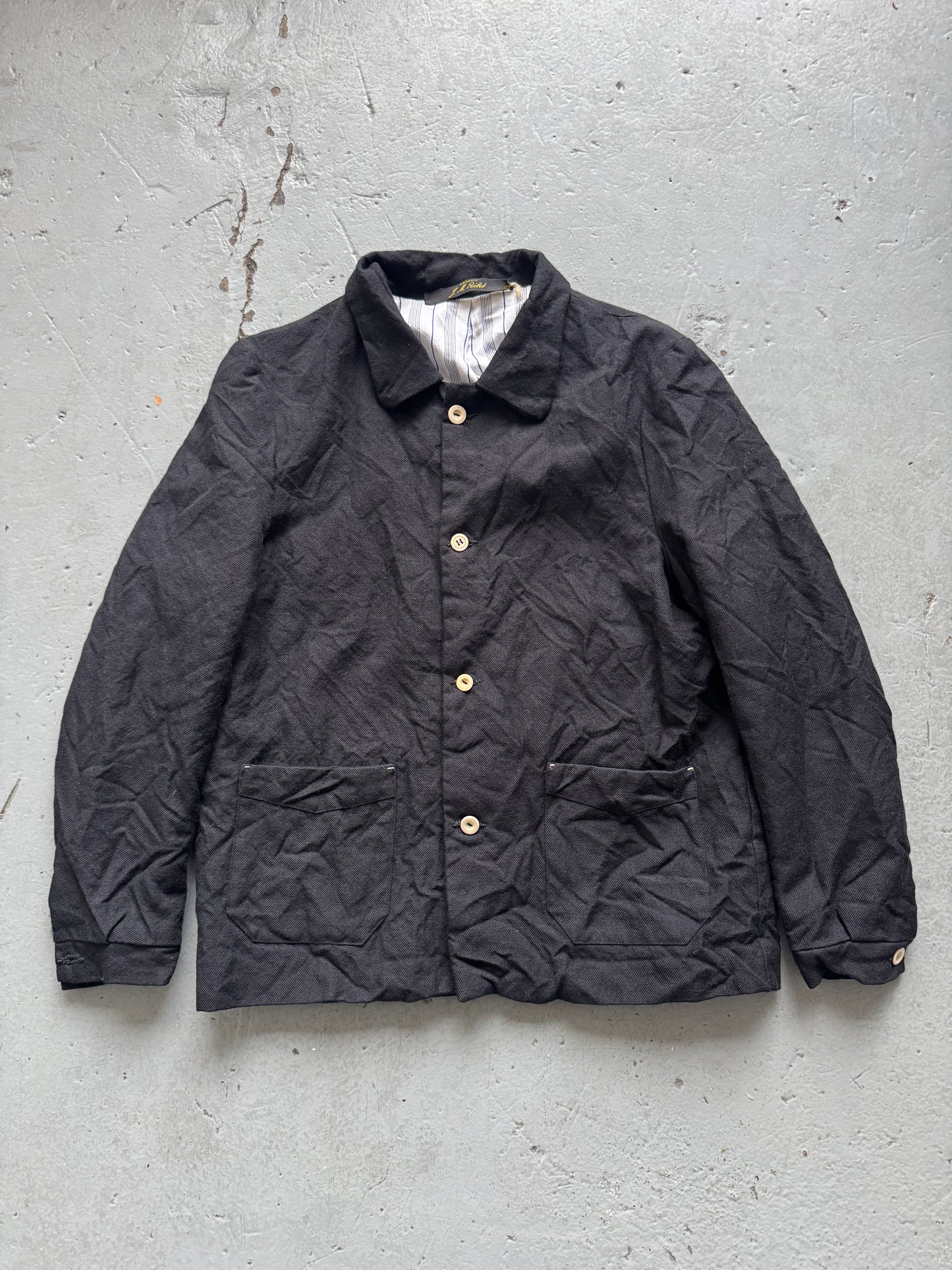 JM Archivio Ribot Crinkled Wool Jacket