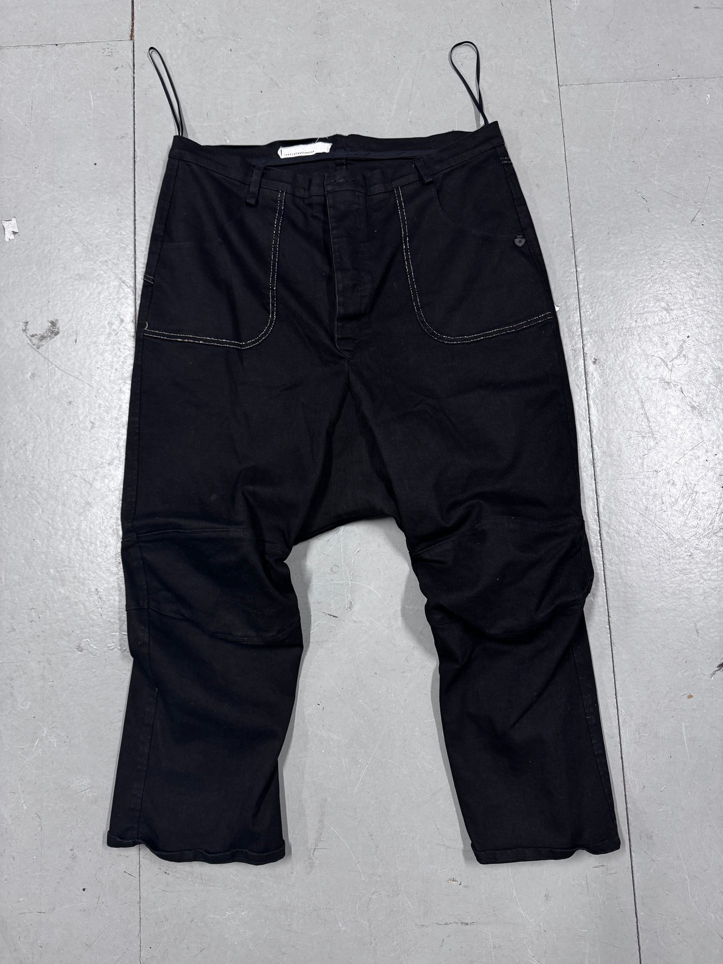 Nostra Santissima Emblem Twisted Jeans