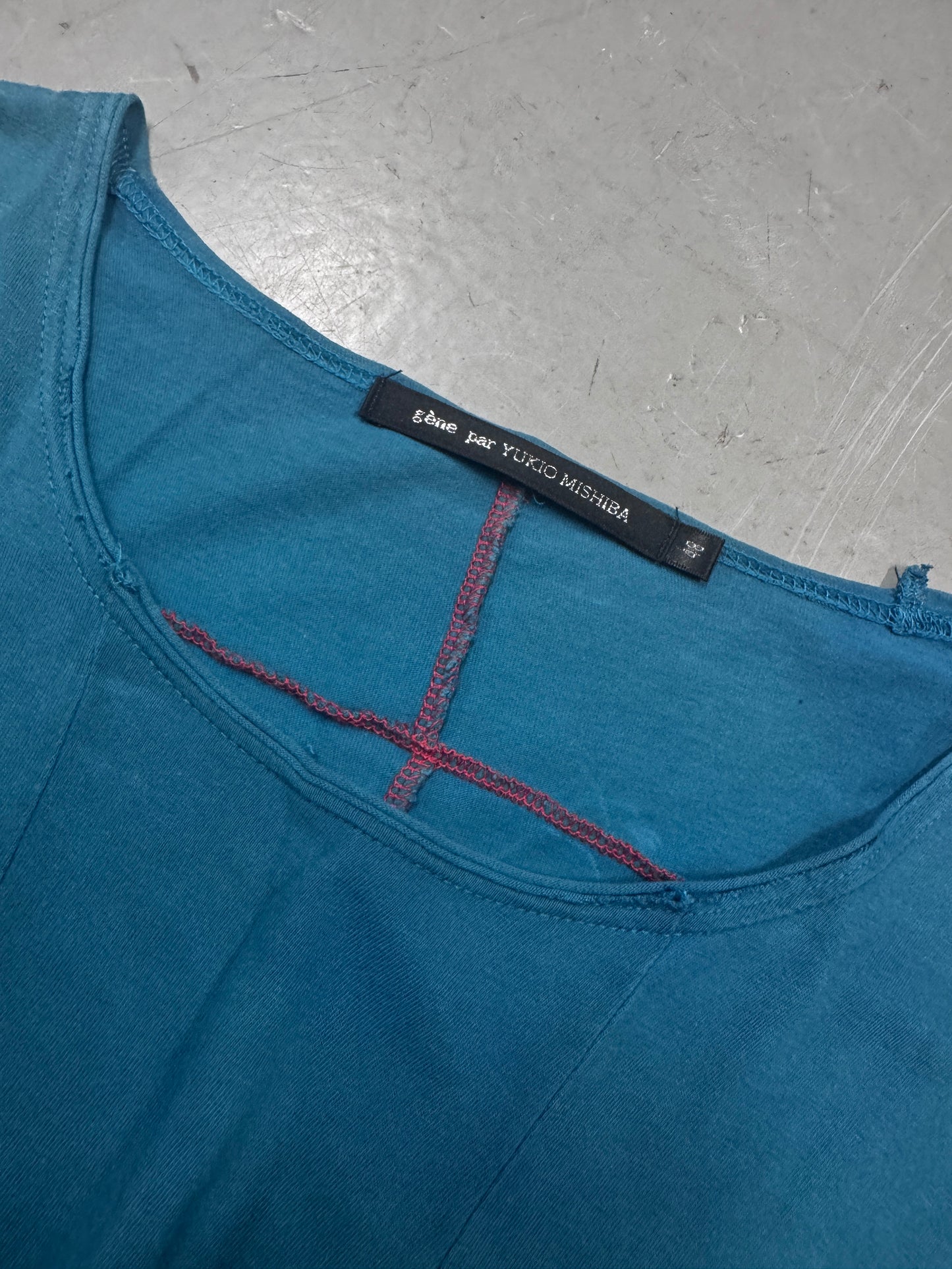 Gene Par Yukio Mishiba Cross Front Scar Tee