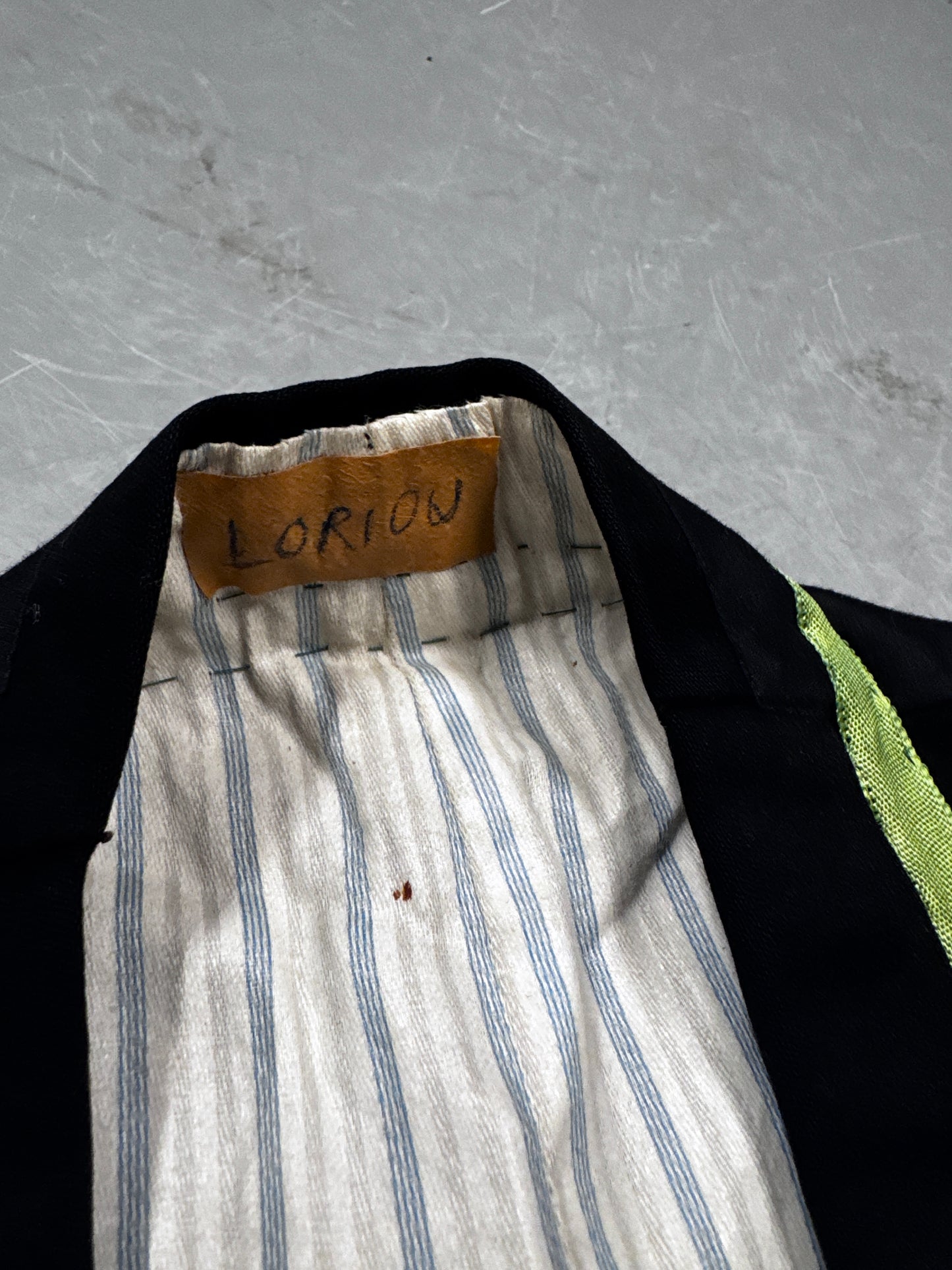 Antique French taped waistcoat