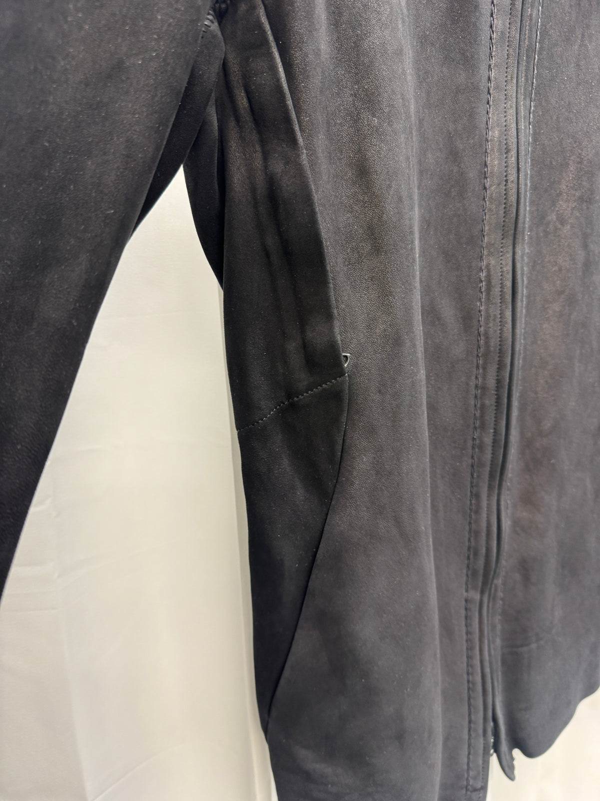 Isaac Sellam Anatomical Leather Zip Jacket