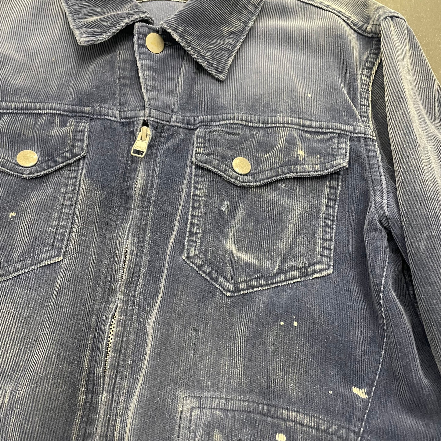 Number (N)ine Zippo Pocket Velveteen Cord Jacket