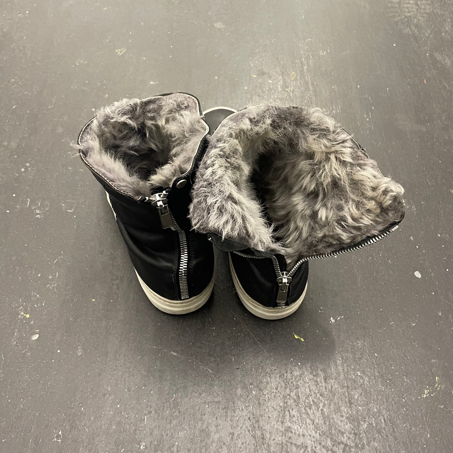 Incarnation Linea-F Horse Leather Backzip Sneaker