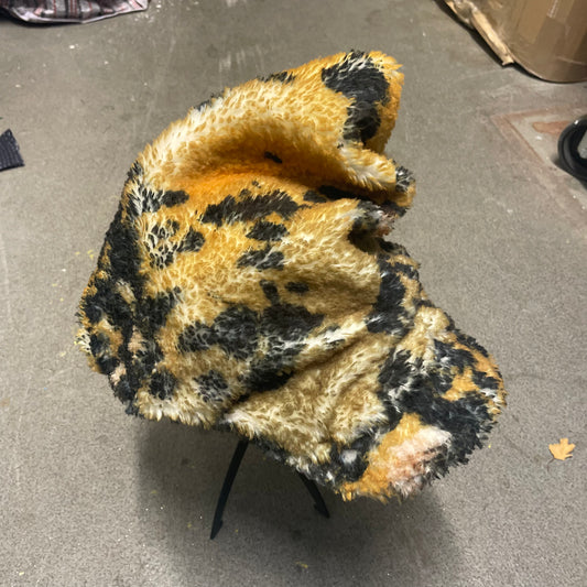 Per Gotesson Leopard Shearling Hat