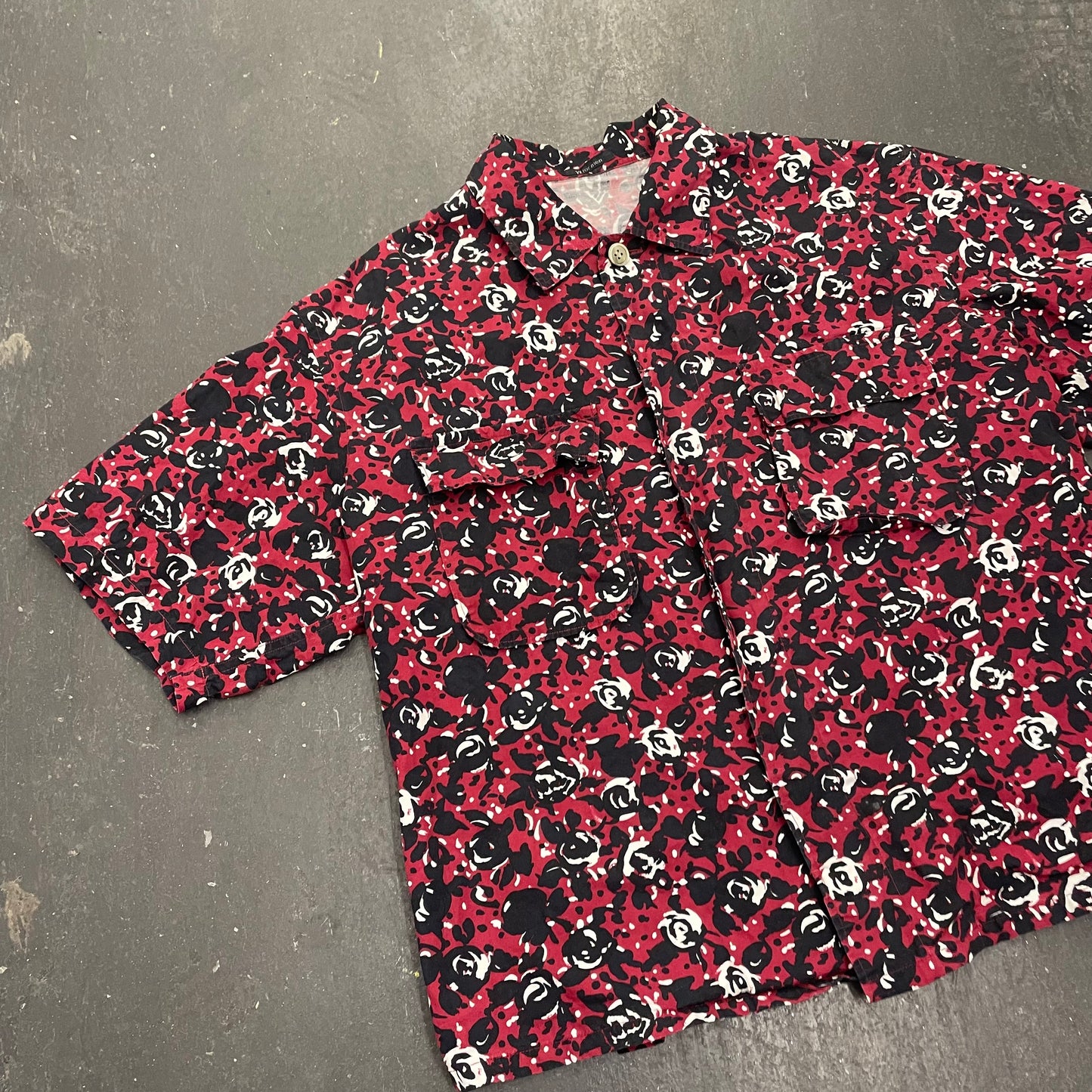 Yohji Yamamoto Y’s For Men Gothic Floral Shirt