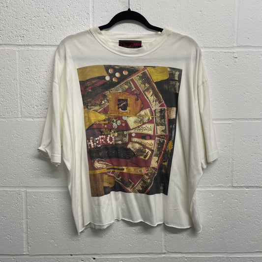 Christopher Nemeth Cropped Graphic Tee