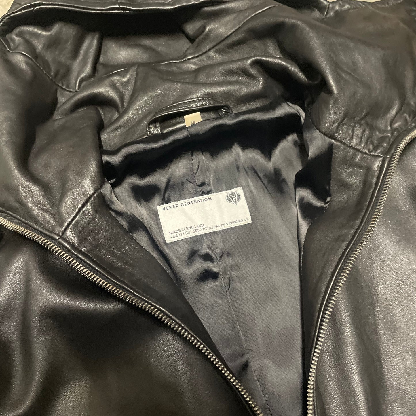 Vexed Generation Leather Ninja UFO Jacket