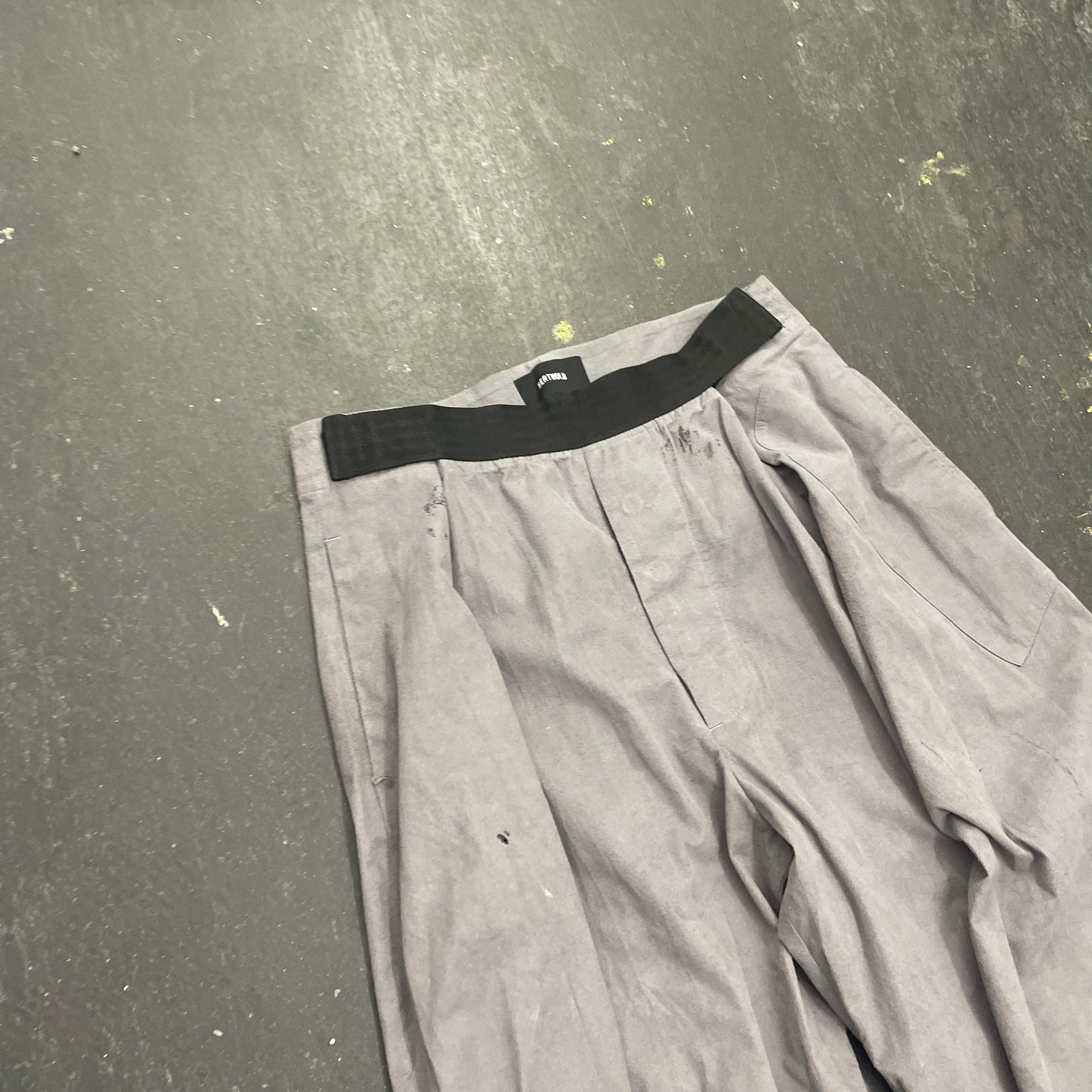 Berthold Moleskin Velcro Trousers