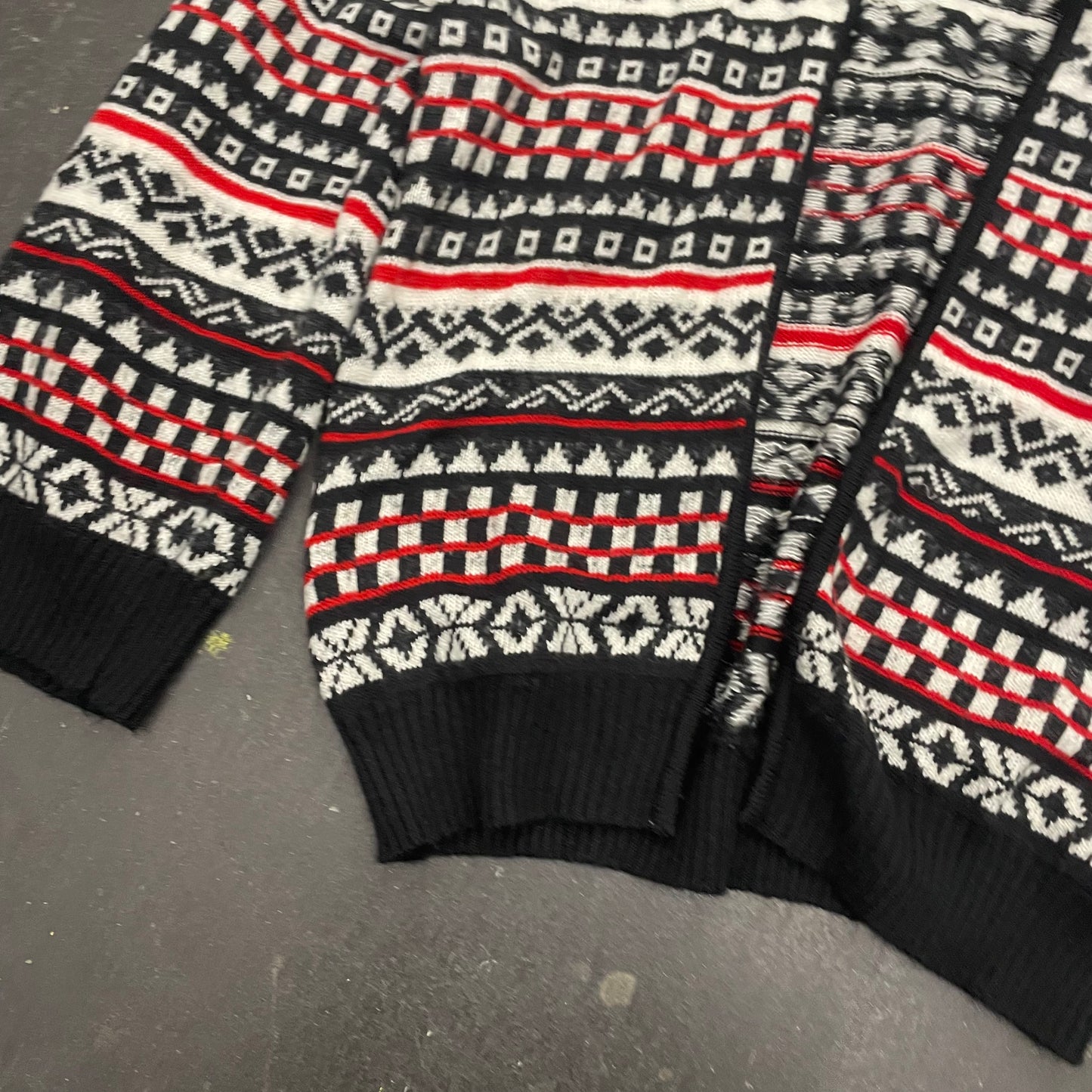 KTZ Sample Oversized Knit Hoodie