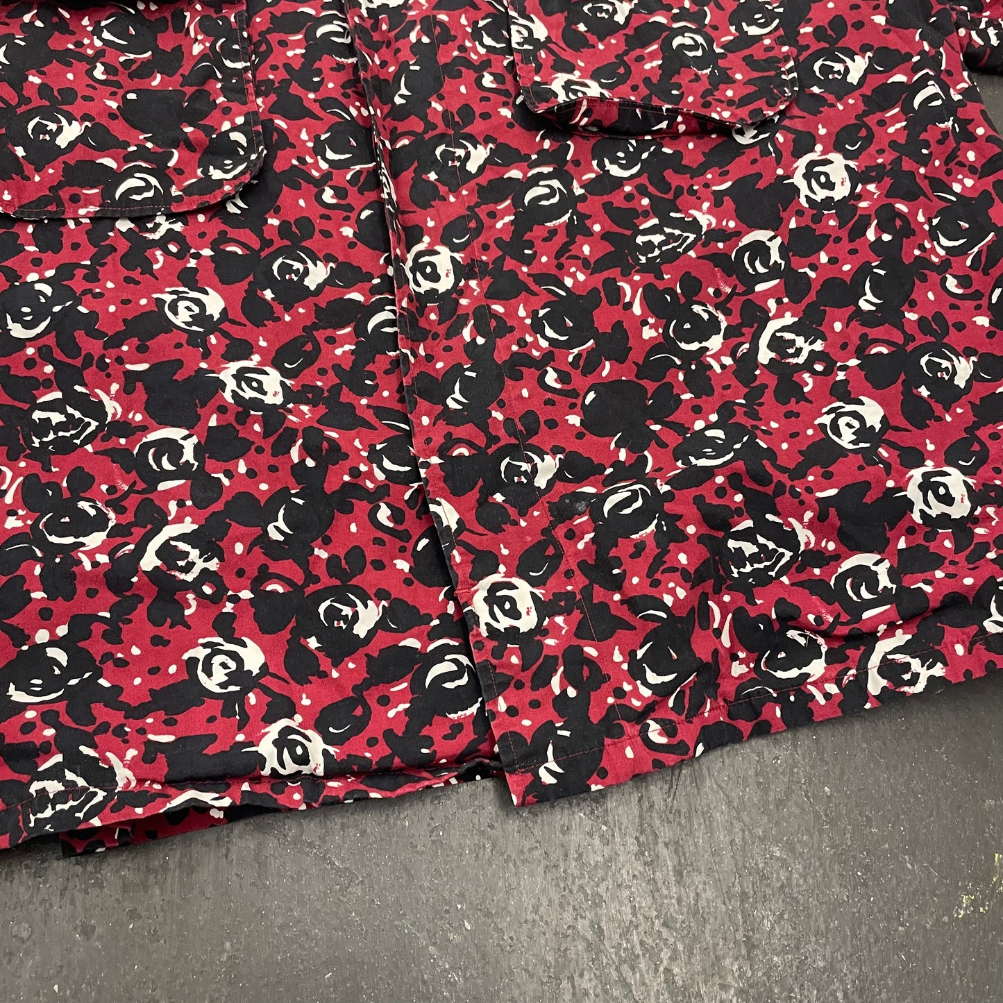 Yohji Yamamoto Y’s For Men Gothic Floral Shirt