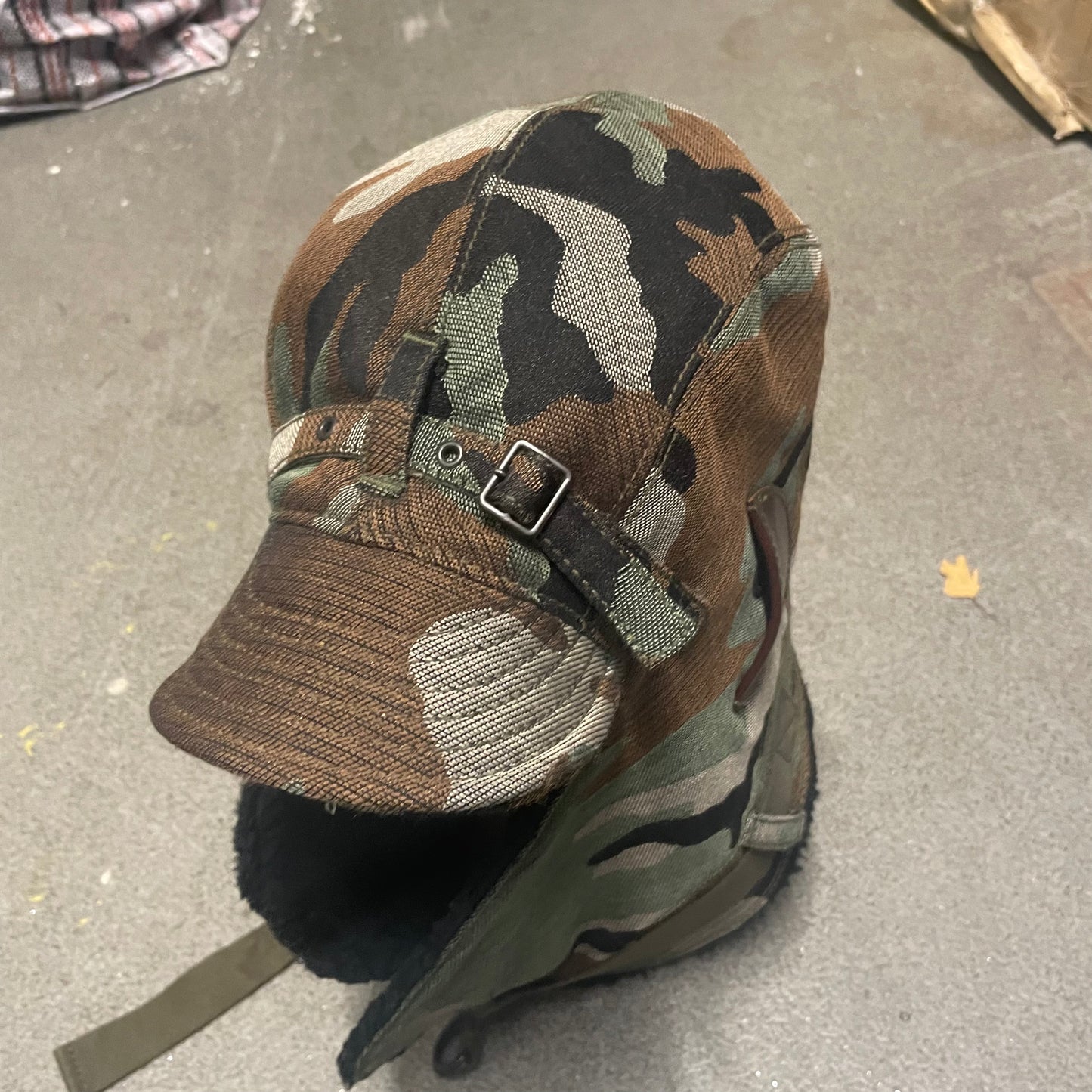 Junya Watanabe AW10 Camo Trapper Hat