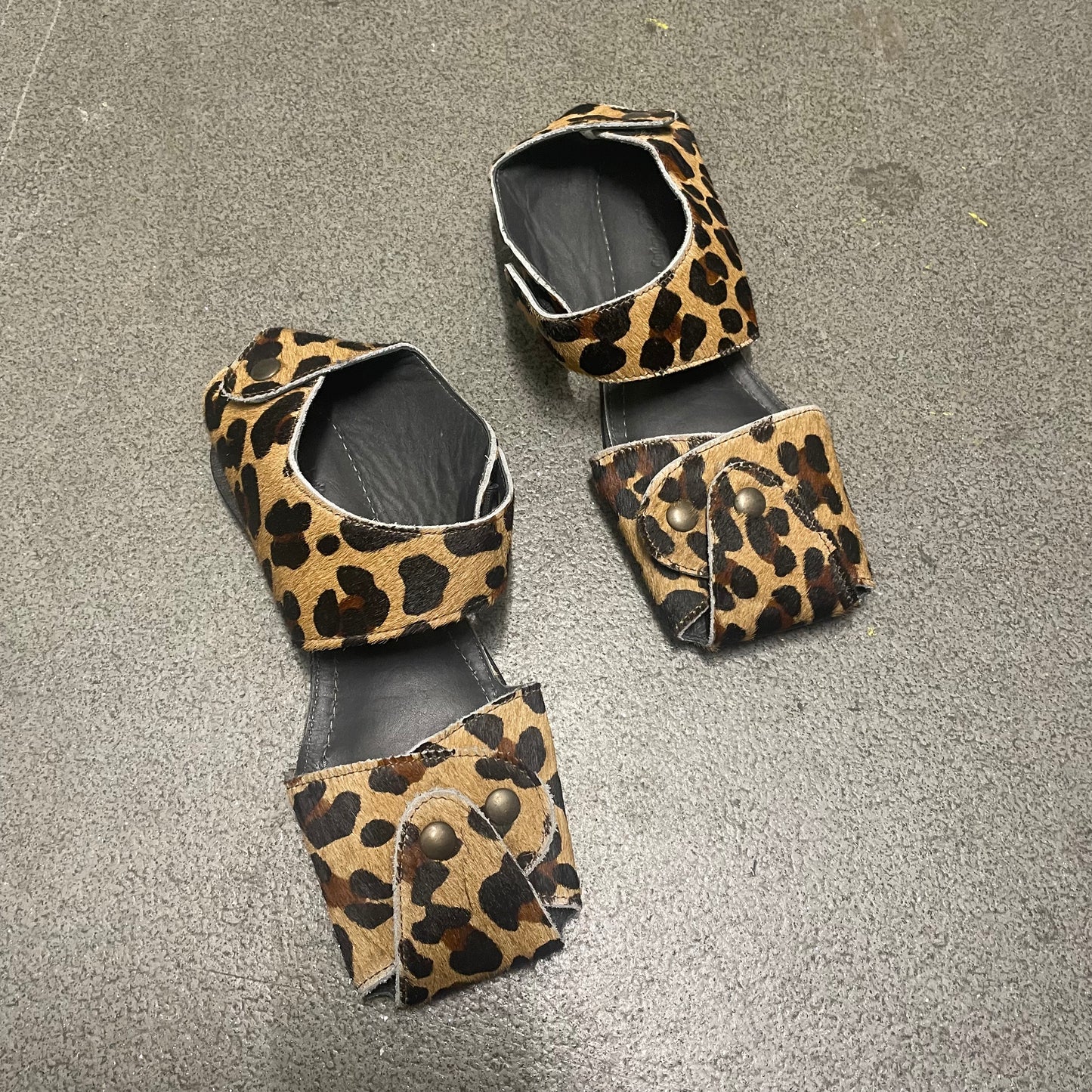 Old Curiosity Shop Leopard Modular Sandals