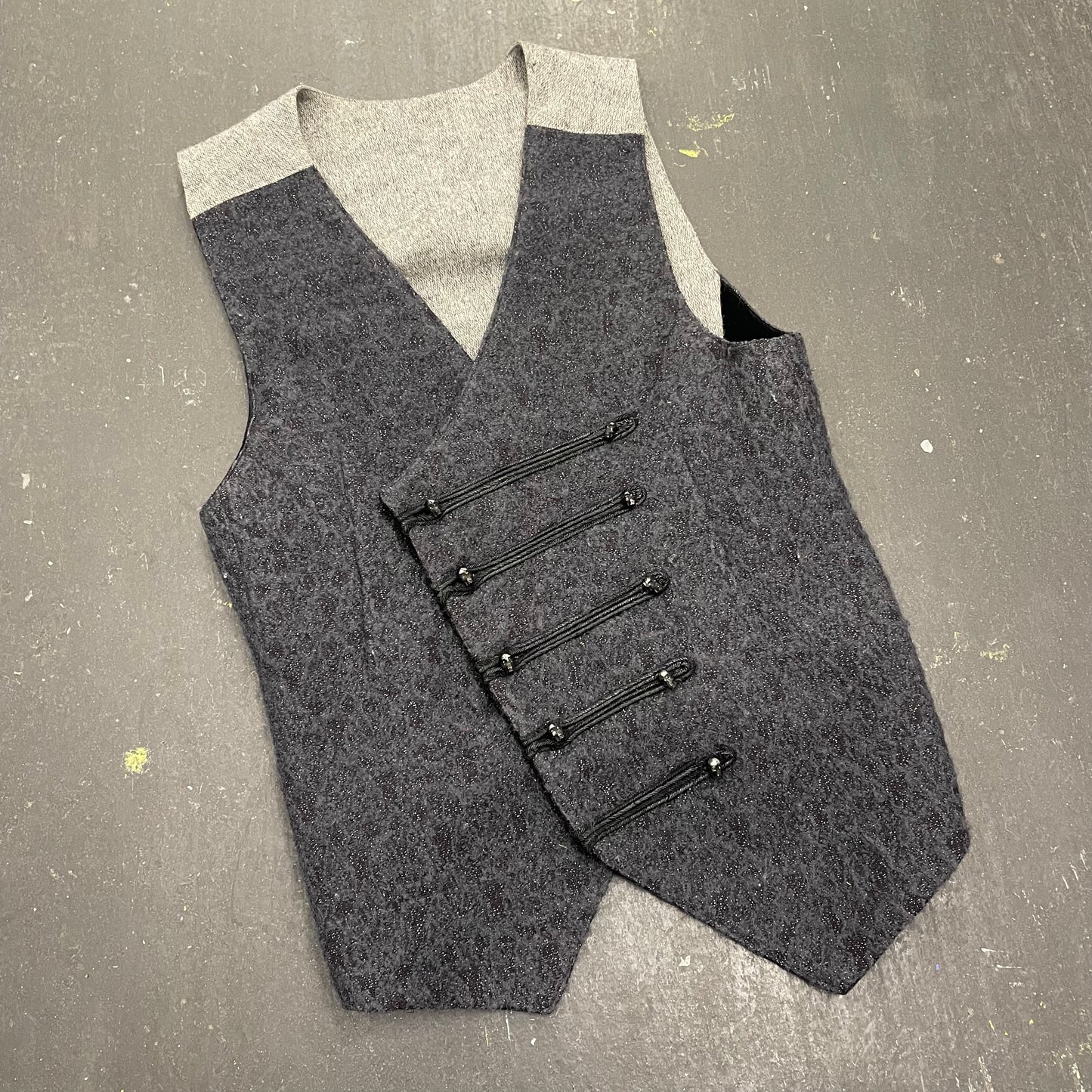 ifsixwasnine wool spider vest