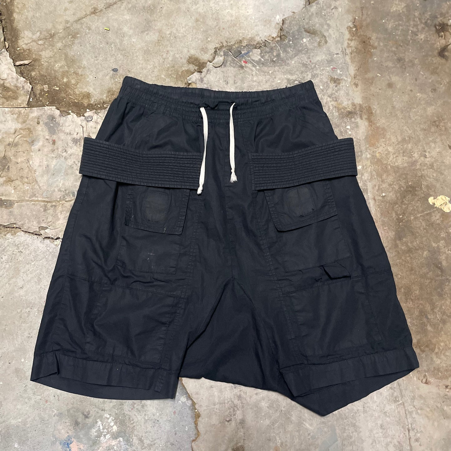 Rick Owens DRKSHDW Creatch Cargo Pod Shorts