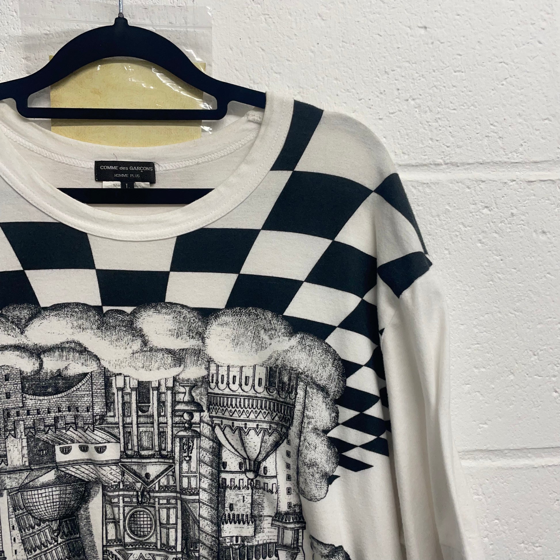 Comme Des Garcons Homme Plus Castle in the Sky Tee – Jubilee Archive Comme Des Garcons Homme Plus Castle in the Sky Tee – Jubilee Archive