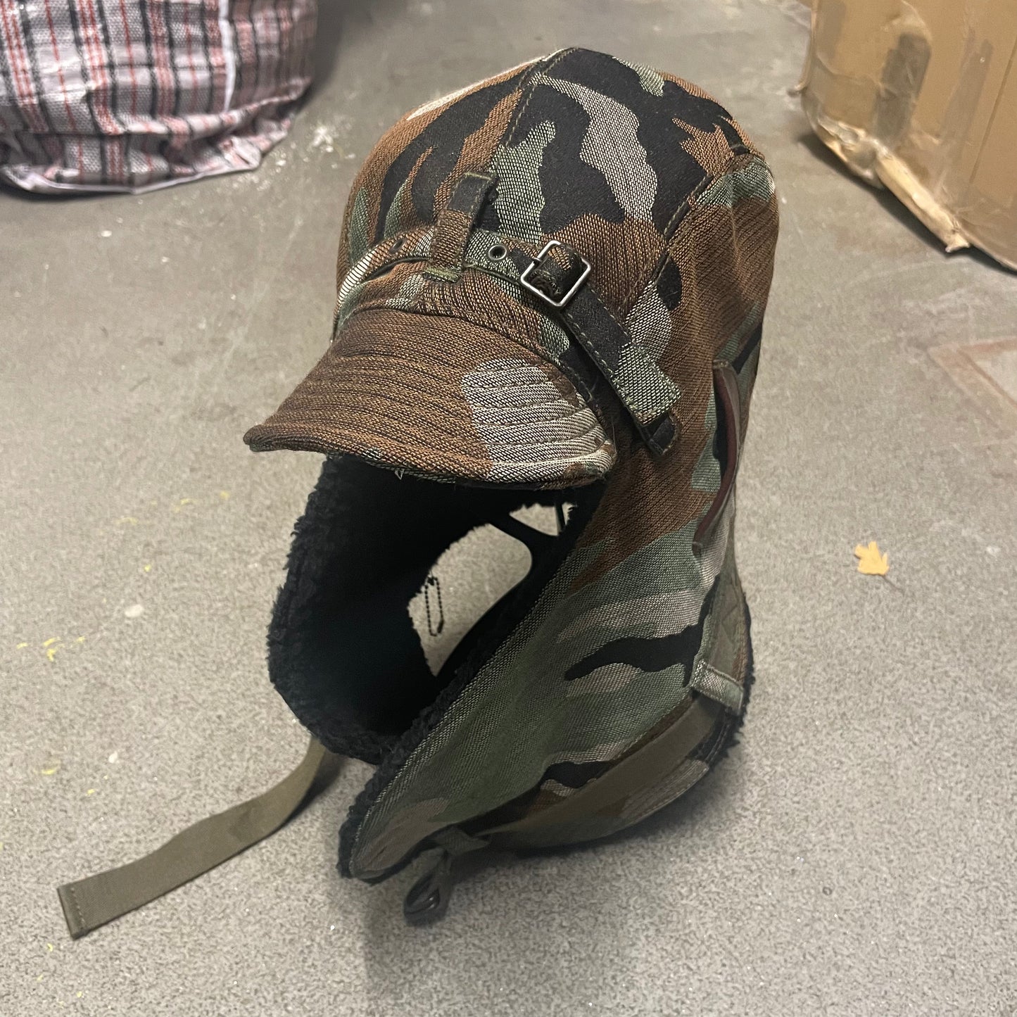 Junya Watanabe AW10 Camo Trapper Hat