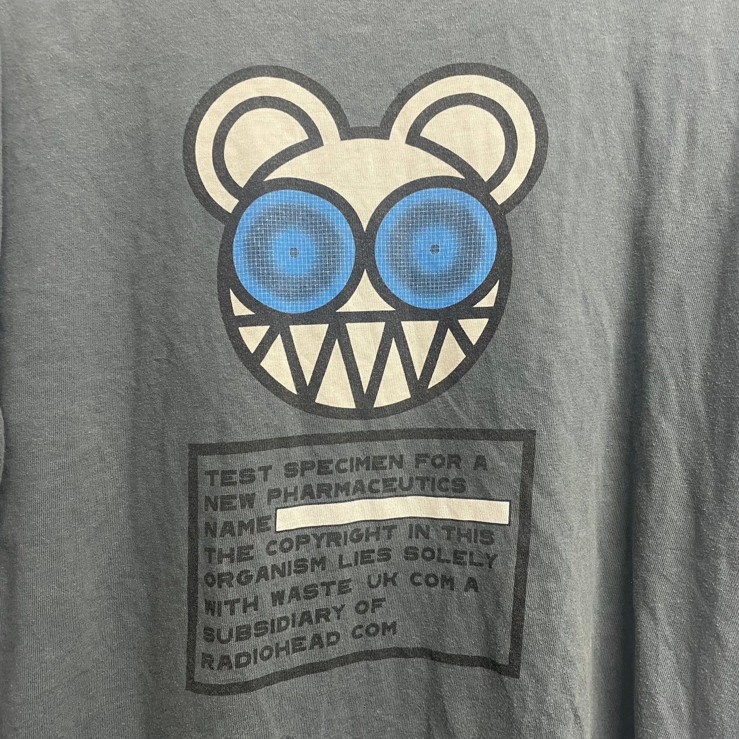 Radiohead W.A.S.T.E 2001 Release Tee