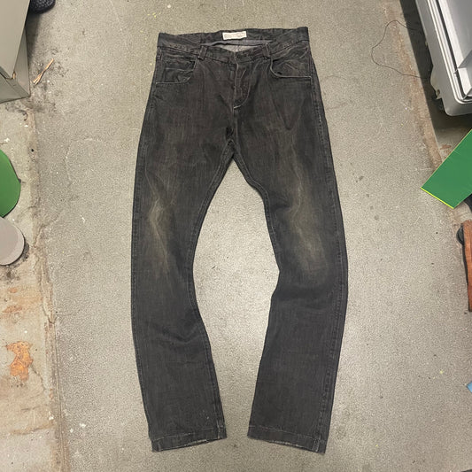 Layer-0 Chain Seamed Jeans