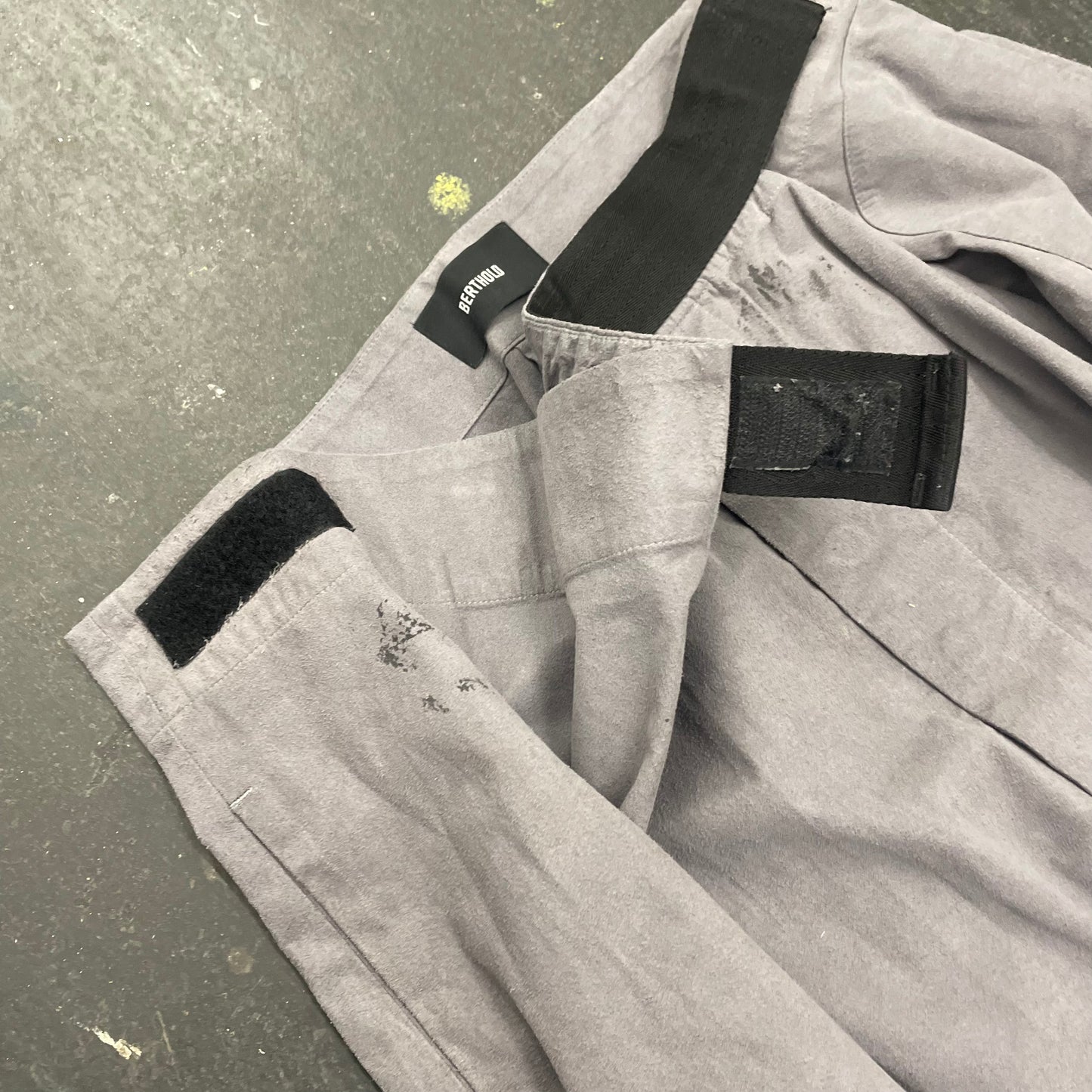 Berthold Moleskin Velcro Trousers