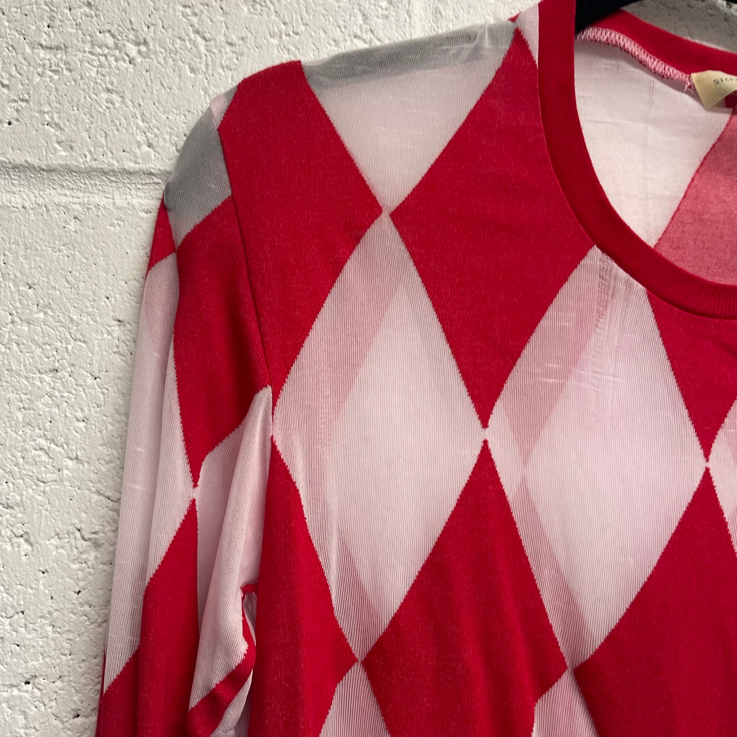 Stefan Cooke Harlequin Mesh Longsleeve