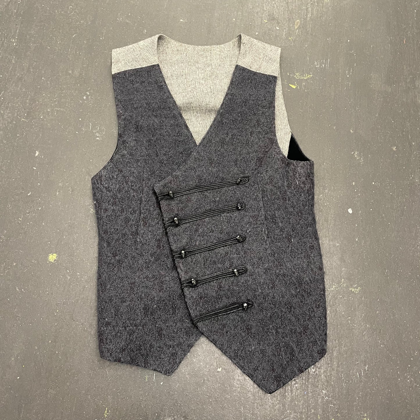 ifsixwasnine wool spider vest